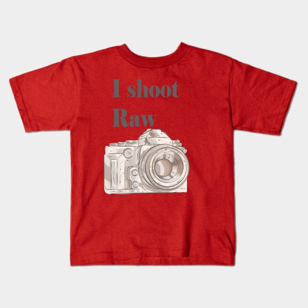 Raw Kids T-Shirt by Silemhaf